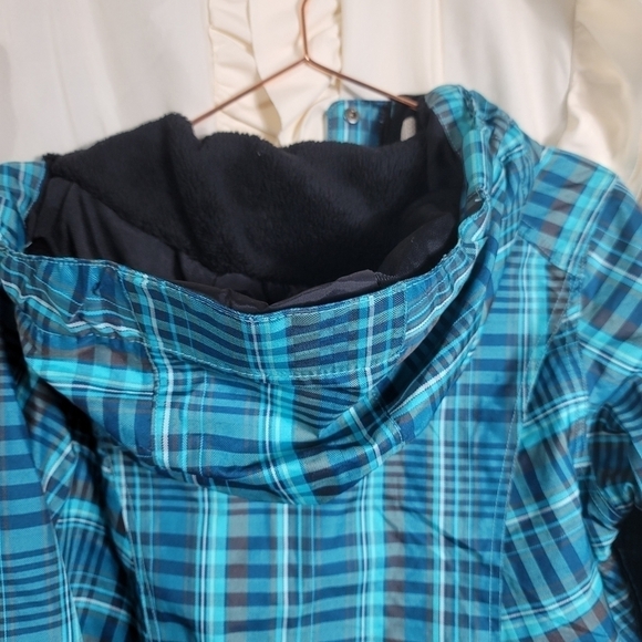 686 Ski Snow Coat Blue Plaid Waterproof Insulated Women's Small Thermal Rating 8 - Picture 11 of 12